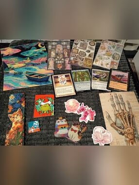 Misc. Sticker and Card Lot - #1